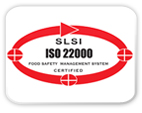 ISO 22000:2005 certified